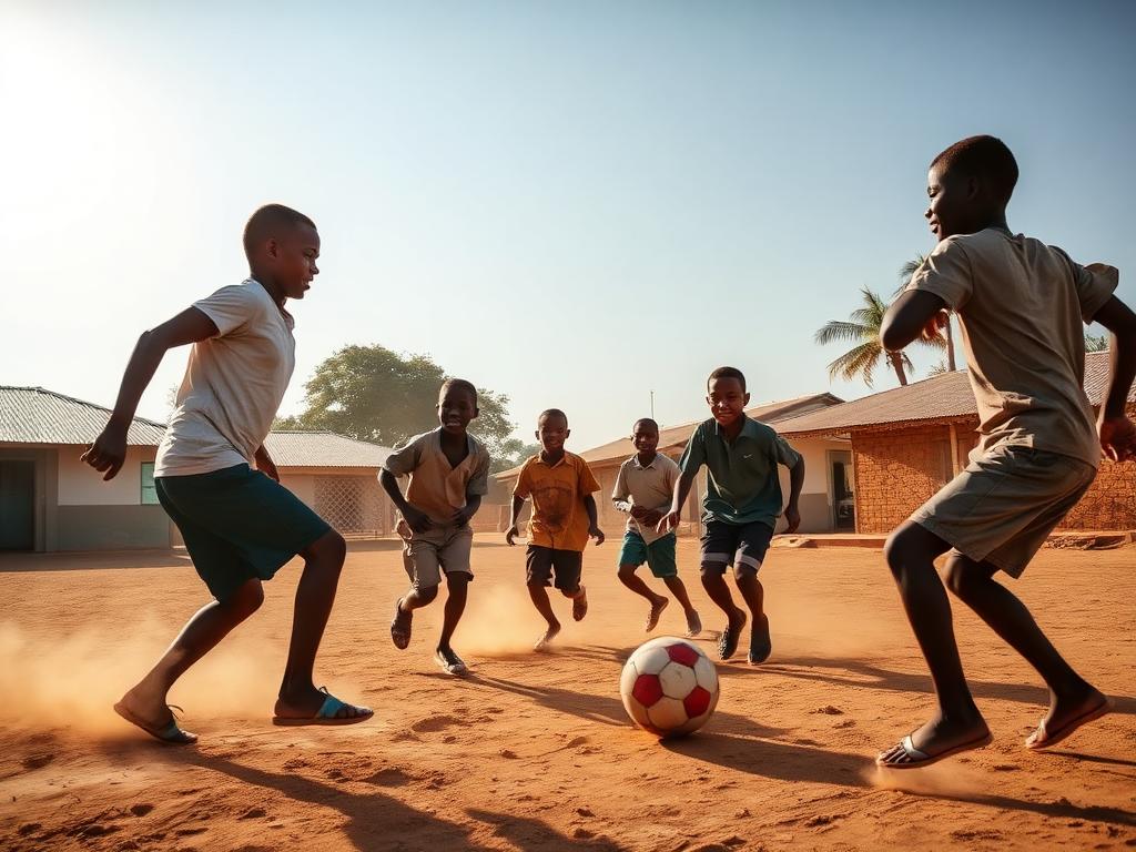 Tournoi de football inter-quartiers